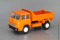 МАЗ-5549 1977 самосвал оранжевый (НАП 1:43)