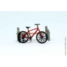 масштабная модель Велосипед без крыльев красный (1:43 Моделстрой)
