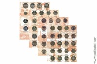 комплект разделителей для коллекции юбилейных монет СССР