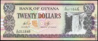 Гайана 20 долларов, 1996-2016