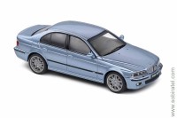 BMW E39 M5 5.0 V8 32V 2003 серебристо-голубой (Solido 1:43)
