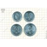Корея Северная (КНДР). Набор 4 монеты