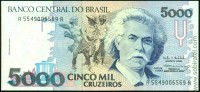 Бразилия 1992, 5000 крузейро