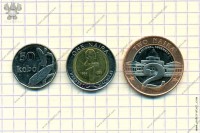 Нигерия. Набор 3 монеты.