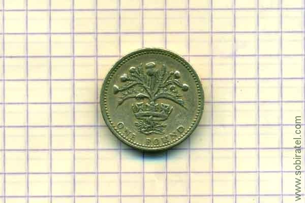 1 фунт 1984 Великобритания