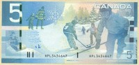 Канада 2006, 5 долларов.