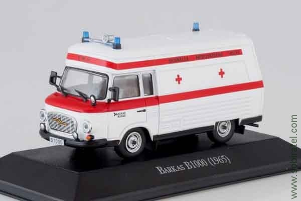 Barkas B1000 SMH-3 ambulance 1970 (Atlas 1:43)