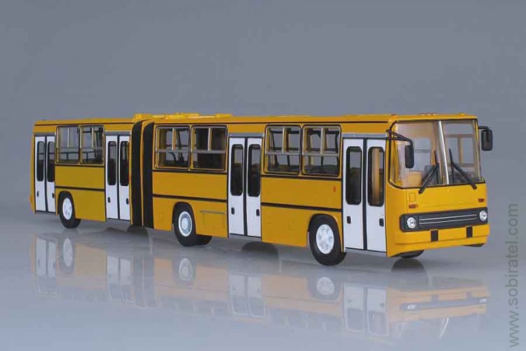 автобус Икарус Ikarus 280.64 планетарные двери желто-белый (СовА)