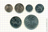 Тринидад и Тобаго. Набор 6 монет