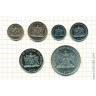 Тринидад и Тобаго. Набор 6 монет
