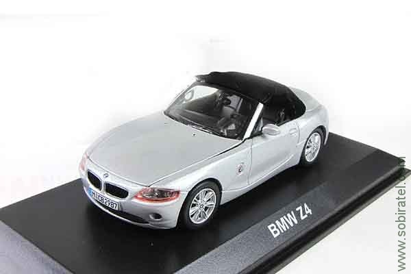 BMW Z4 2002 silver, 1:43 Norev