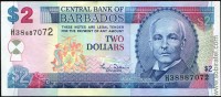 Барбадос 2000, 2 доллара.