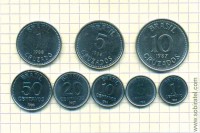 Бразилия. Набор 8 монет Звезды
