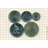 Гватемала набор 5 монет.