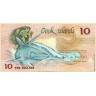 Кука острова 1987, 10 долларов.