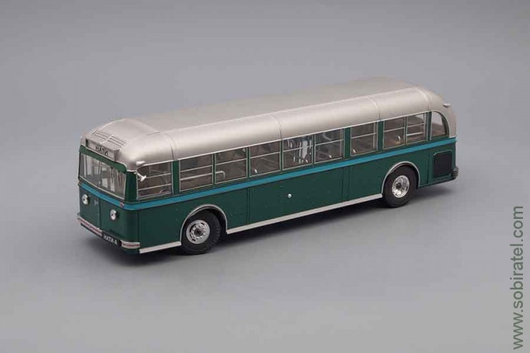 автобус НАТИ-А 1938 г. опытный, версия 2, зеленый (Ultra 1:43)