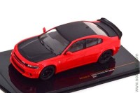 Dodge Charger SRT Hellcat 2021 красно-чёрный (iXO 1:43)