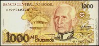 Бразилия 1990, 1000 крузейро