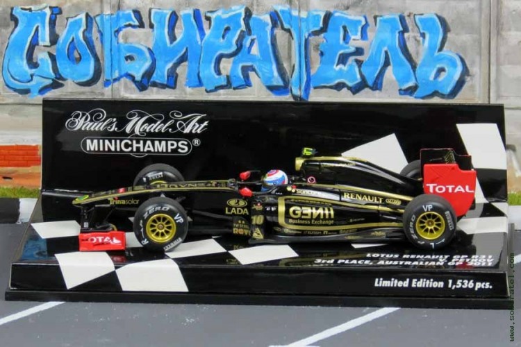 Lotus Renault GP R31, Vitaly Petrov, 1ST Podium, Australian GP 2011 