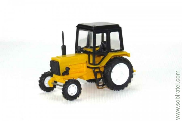 трактор МТЗ-82 (пластик) желтый / черный