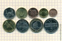 Мозамбик. Набор 9 монет