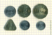 Кука острова 2015. Набор 6 монет