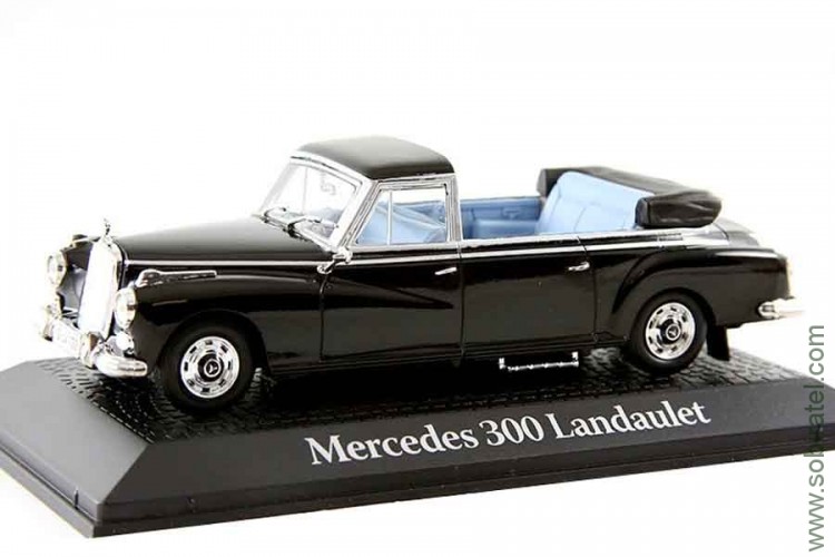 Mercedes-Benz 300 Landaulet Konrad Adenauer, 1:43 Atlas