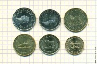 Македония, набор 6 монет.