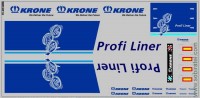 DKP0248 Набор декалей полуприцепы Krone, вариант 6 (140x290 мм)