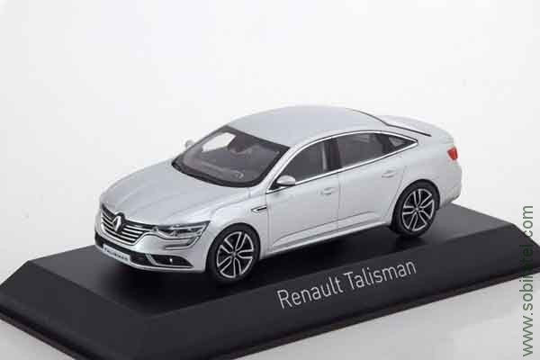 Renault Talisman 2016 серебристый, Norev 1:43
