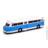 автобус Икарус Ikarus 66 1972 белый с голубым, iXO 1:43