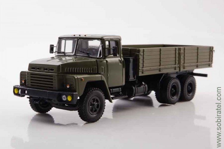Легендарные грузовики СССР №63 КрАЗ 250 бортовой