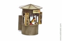 масштабная модель Пивной павильон с фигуркой (Моделстрой 1:43)