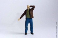 фигурка Водитель в кожанке (OPUS 1:43)