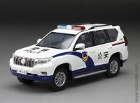 Toyota Land Cruiser Prado 4x4 2018 полиция Гуанчжоу (Vitesse 1/43)
