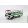 автобус 3205 бело-зеленый (СовА 1:43)