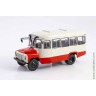 автобус Модель 3270 бело-красный (СОВА 1:43)