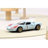 Ford GT40 1966 №1 голубой (Norev 1/43)
