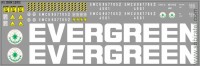 DKM1290 Набор декалей Контейнеры Evergreen 40 футов (200x70 мм)