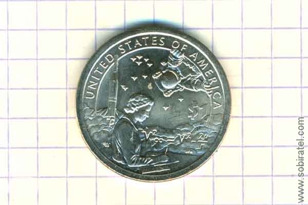 1 доллар 2019 США (Освоение космоса, Мэри Голда Росс)