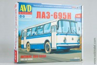 Сборная модель Автобус ЛАЗ-695Н (AVD 1:43)