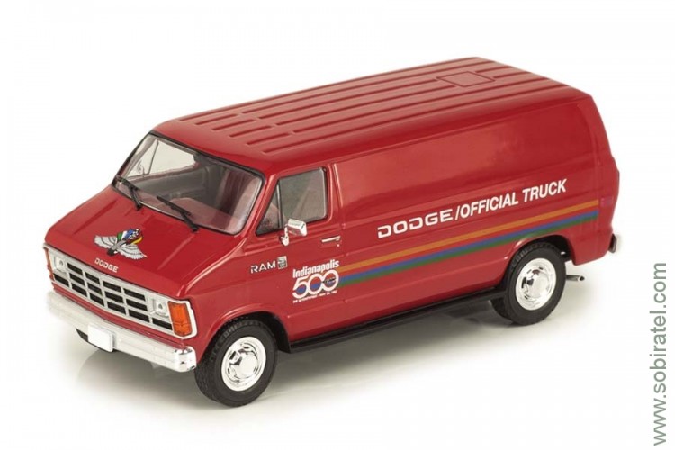 Dodge Ram B150 Van Indianapolis 500 Official Truck 1987 (GreenLight 1:43)