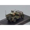 JEEP Willys 1/4 Ton military vehicle with 1 Soldier (Cararama 1:43)