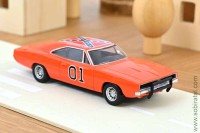 Dodge Charger 1969 General Lee красный (Norev 1/43)