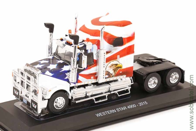 седельный тягач WESTERN STAR 4900 "American Eagle" 2015 (Altaya 1:43) Скоро! Предзаказ! седельный тягач WESTERN STAR 4900 "American Eagle" 2015 (Altaya 1:43) Скоро! Предзаказ!