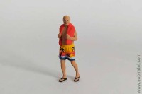 фигурка Дед на пляже (Каморка 1:43)
