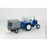 трактор МТЗ-82 (пластик) с прицепом сельхозник с тентом