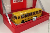 автобус Ликинский 677М городской, 1990 г., лимит. серия 500 шт., подарочная упаковка (Sabron Scale Models)