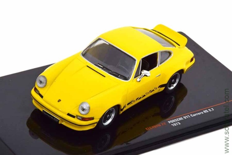 Porshe 911 Carrera RS 2.7 1973 жёлтый (iXO 1:43)