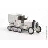 Citroen B2 Golden Scarabee D'Or полугусеничный грузовик 1922 белый (Norev 1/43)